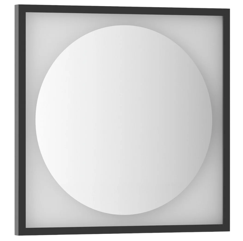 

Зеркало для ванной комнаты настенное Defesto Еclipse с подсветкой 60 x 60 см, Белый