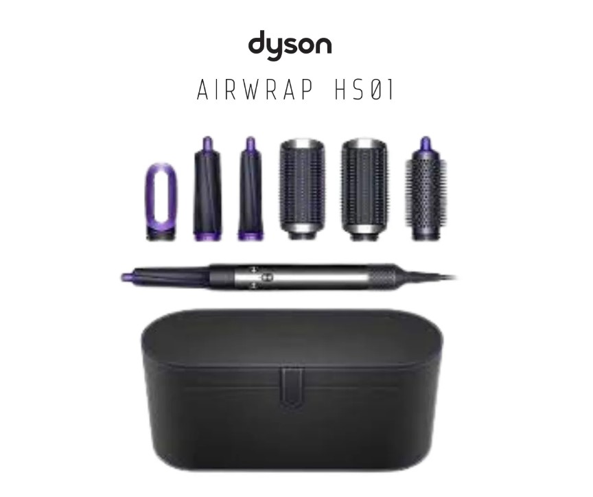 

Мультистайлер Dyson Airwrap HS01 Complete фиолетовый, черный, Airwrap HS01 Complete