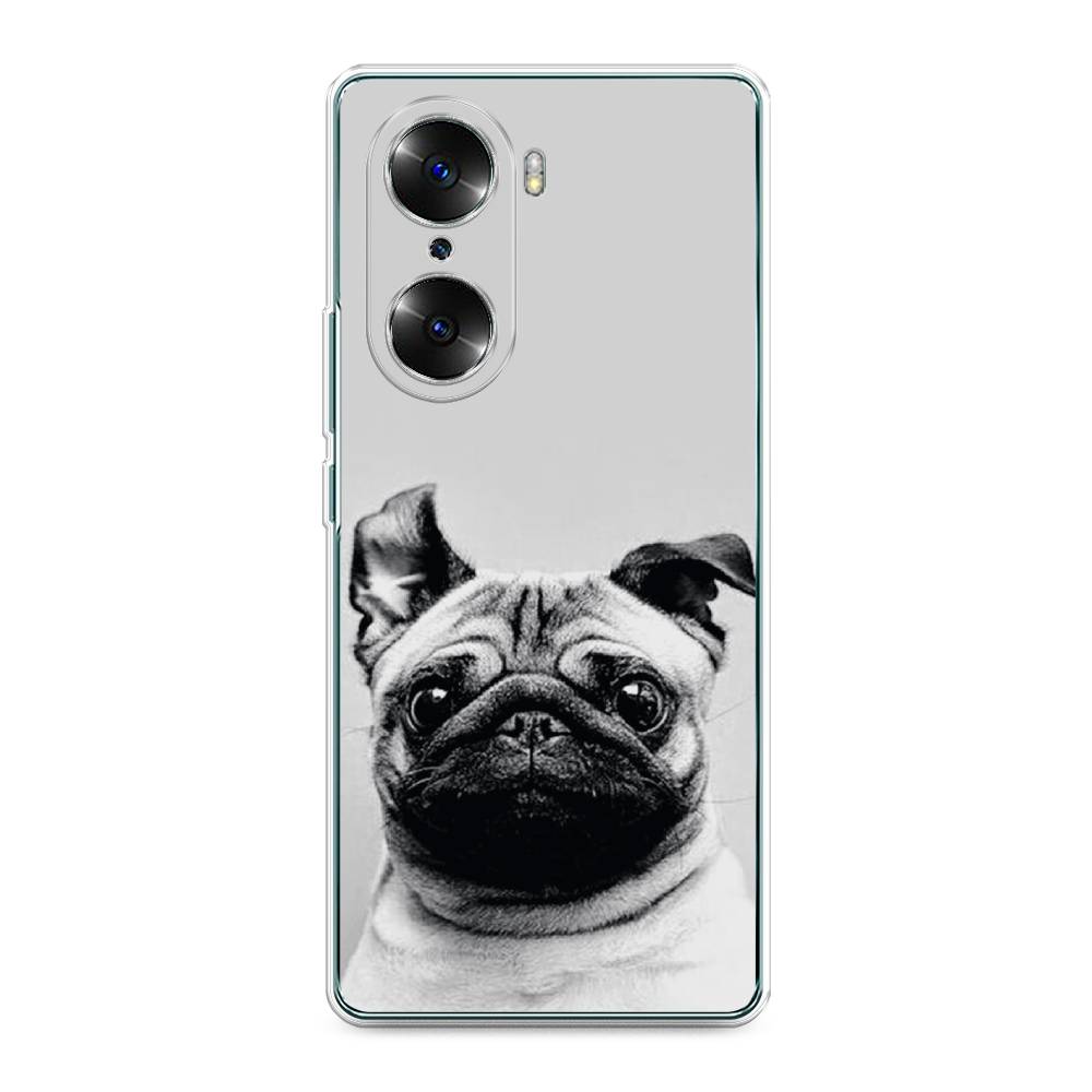 

Чехол Awog на Honor 60 "Ушастый мопс", Разноцветный, 6106650-1
