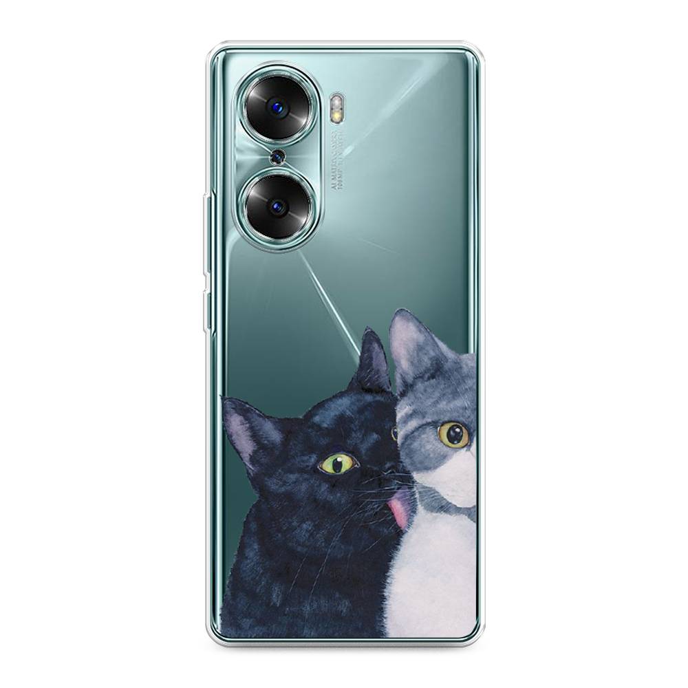 

Чехол Awog на Honor 60 "Кошачья любовь", Разноцветный, 6106650-1