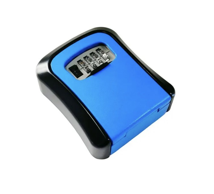 фото Сейф для ключей safeburg sb keybox c blue, ключница настенная с кодовым замком