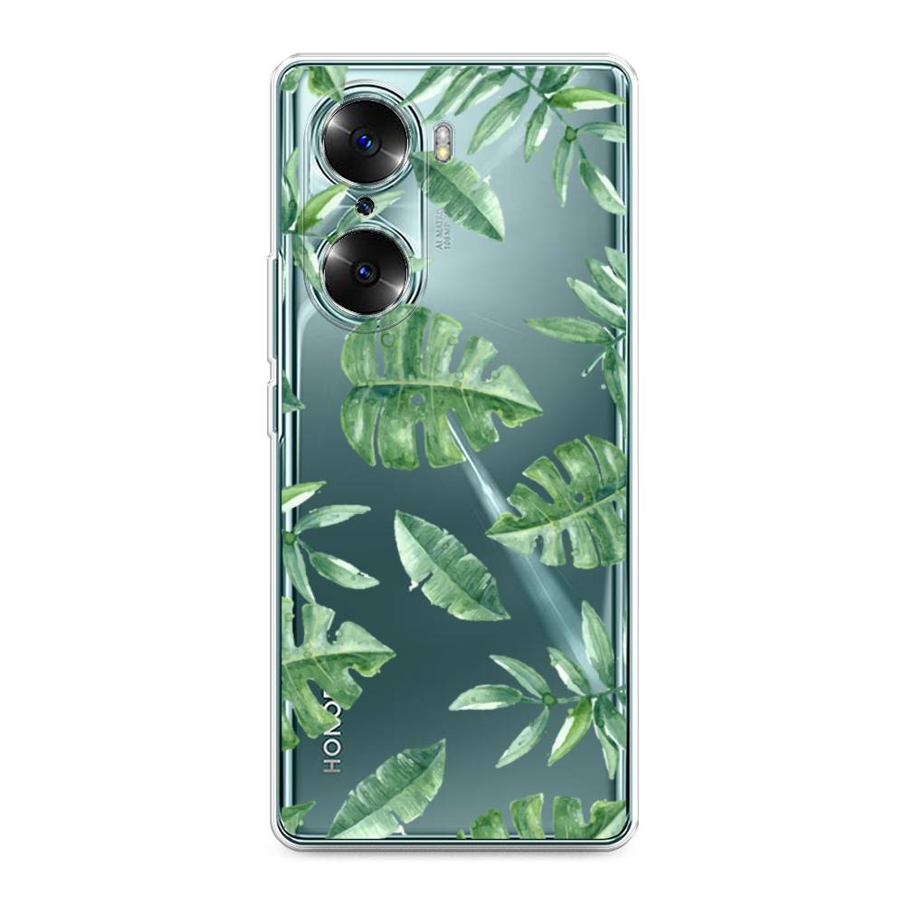 

Чехол Awog на Honor 60 "Нарисованные пальмовые листья", Разноцветный, 6106650-4
