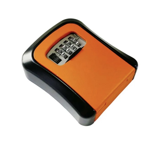 Сейф для ключей SAFEBURG SB KEYBOX C ORANGE, ключница настенная с кодовым замком