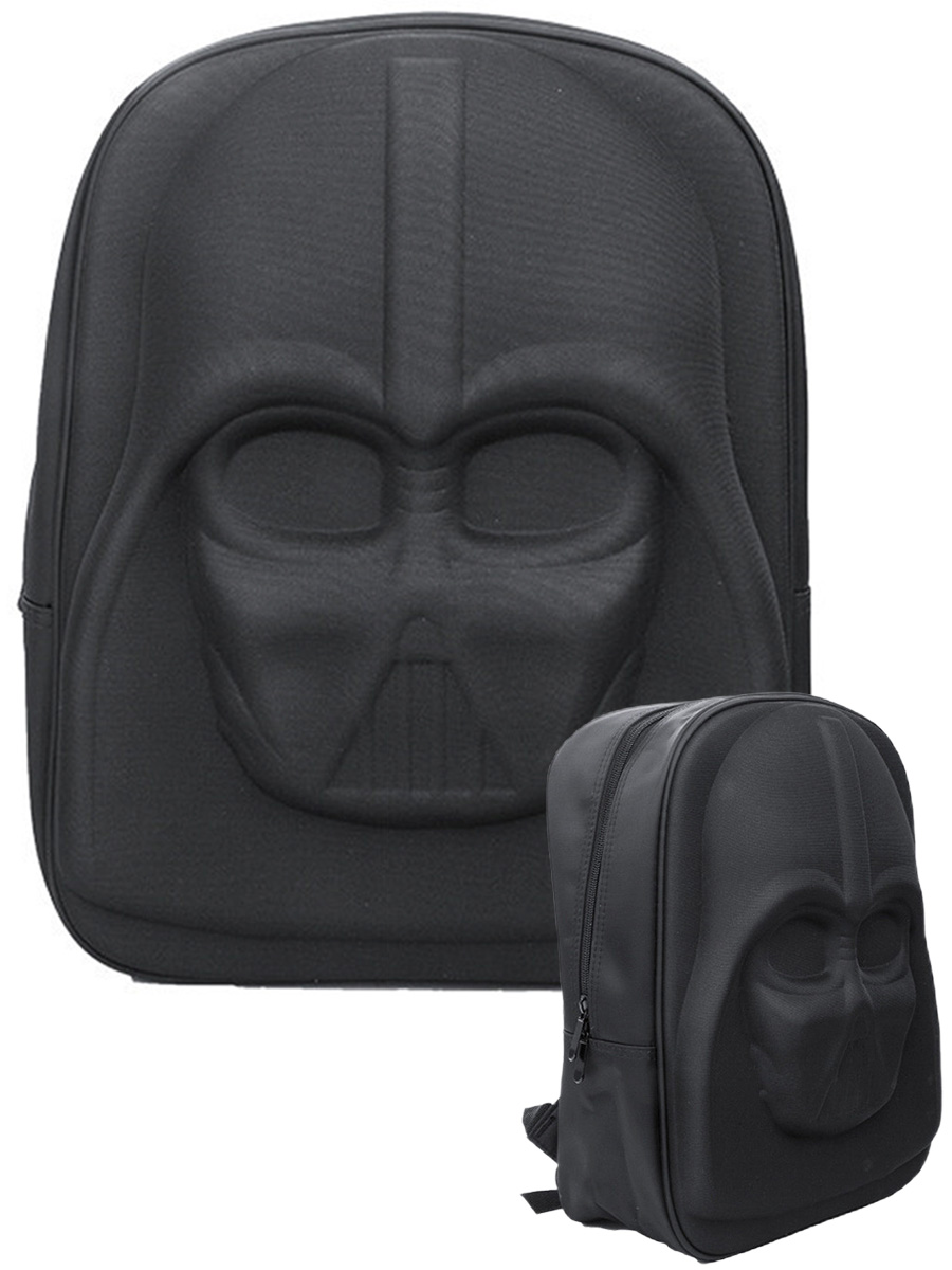 Рюкзак детский StarFriend Звездные войны Дарт Вейдер Star Wars черный, 30х12х40 см