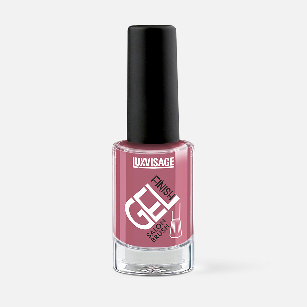 Лак для ногтей Luxvisage Gel Finish №15 Светлый пепельно-розовый, 9 г