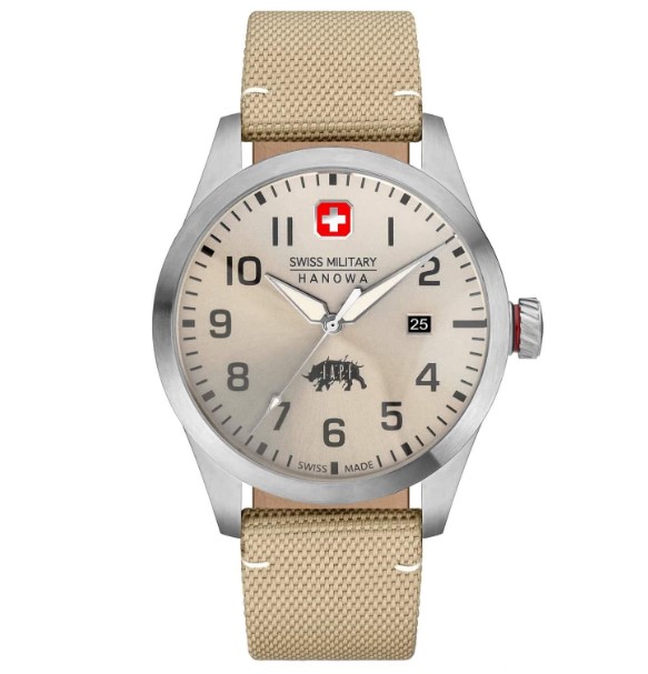

Наручные часы мужские Swiss Military Hanowa SMWGN2102301 бежевые, SMWGN2102301