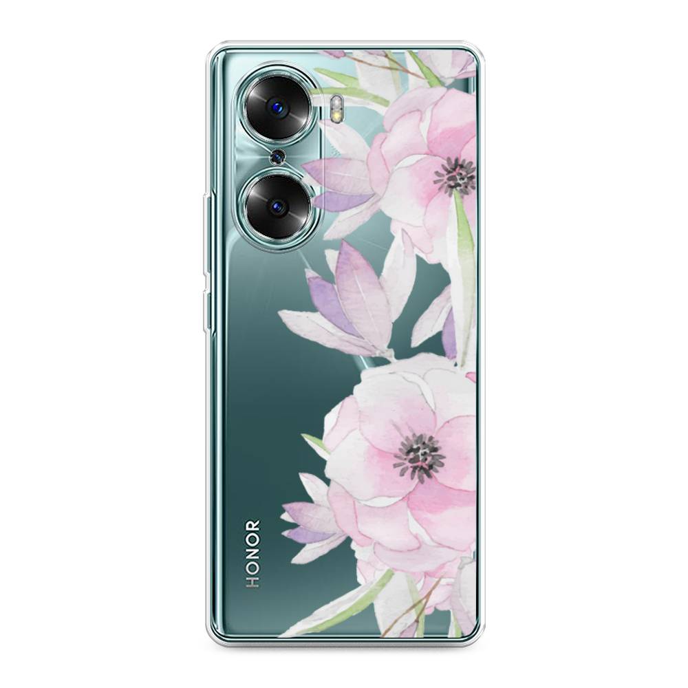

Чехол Awog на Honor 60 "Нежные анемоны", Разноцветный, 6106650-8