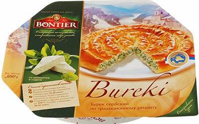фото Бурек bontier со шпинатом и сыром замороженный 300 г