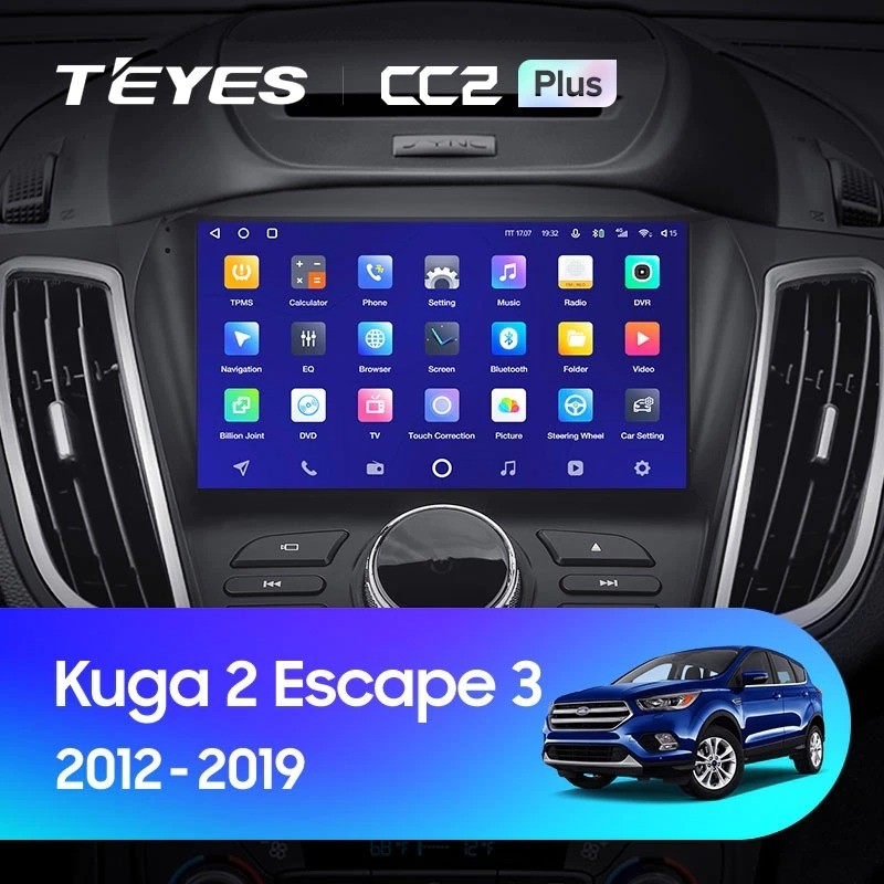 

Штатная магнитола Teyes CC2 Plus 4/32 Ford Kuga 2 (2012-2019) Тип-B, CC2 Plus