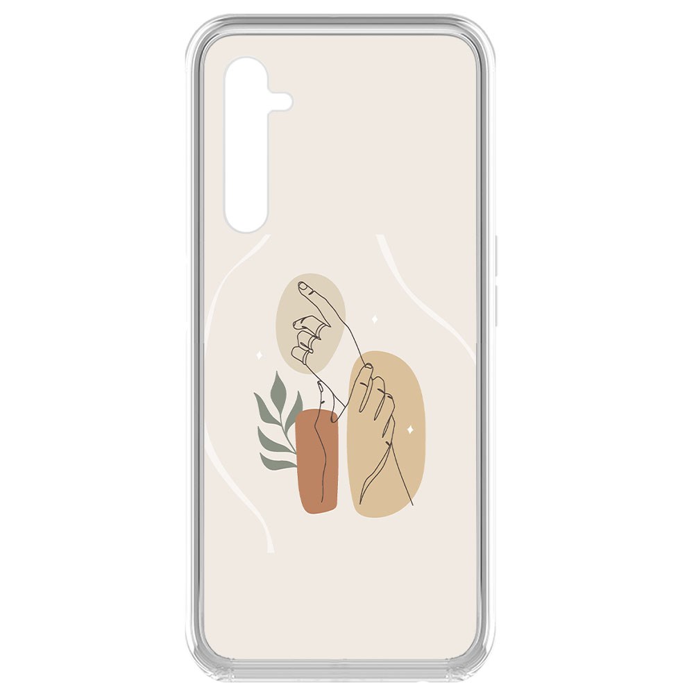 

Чехол-накладка Krutoff Clear Case Тонкость для Realme 6 Pro