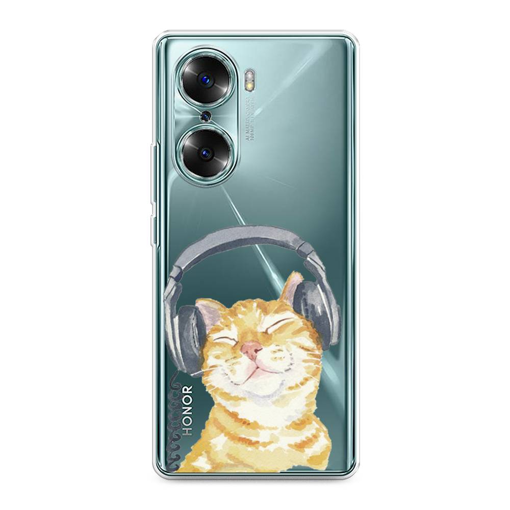 

Чехол Awog "Кот меломан" для Honor 60