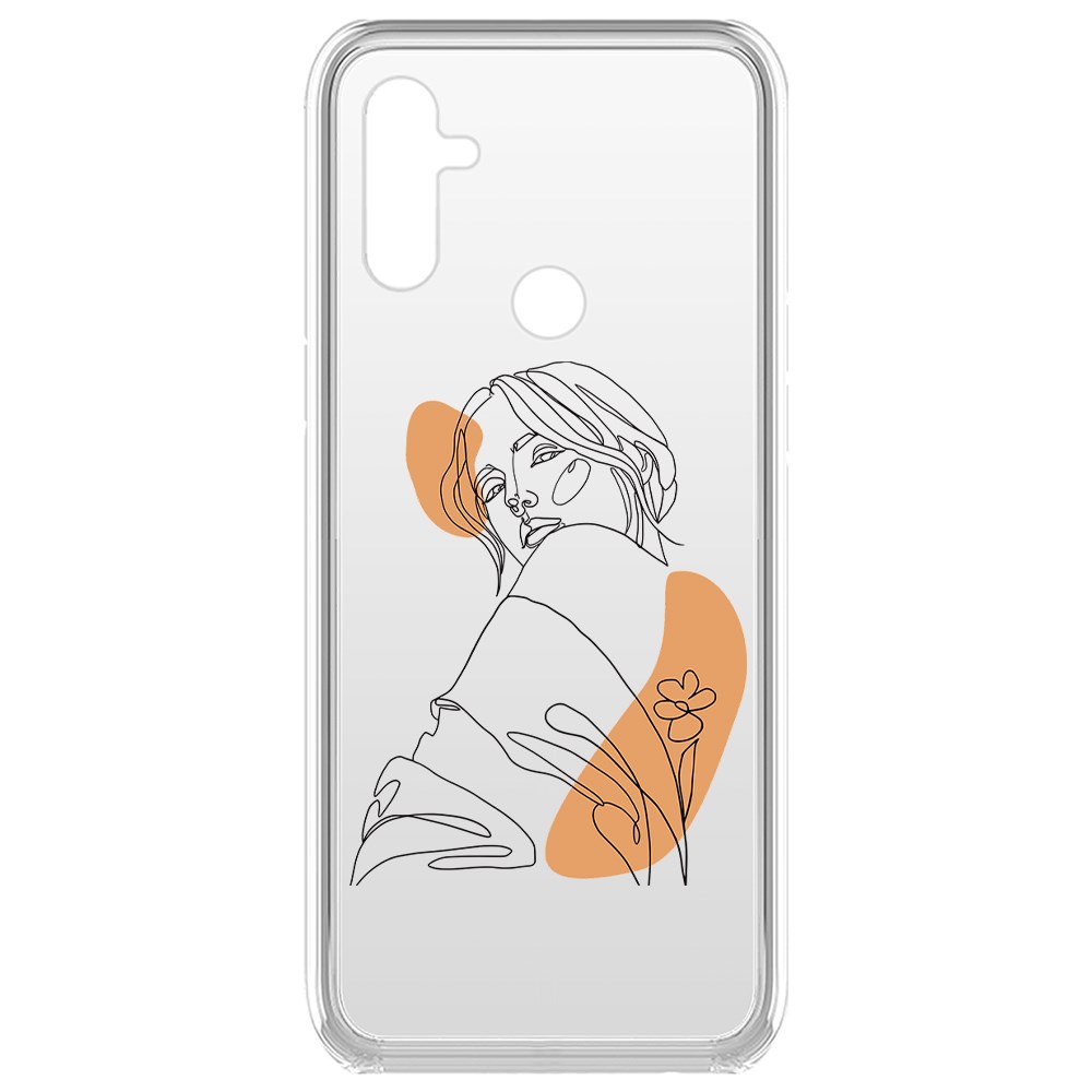 

Чехол-накладка Krutoff Clear Case Загадка для Realme C3, Прозрачный