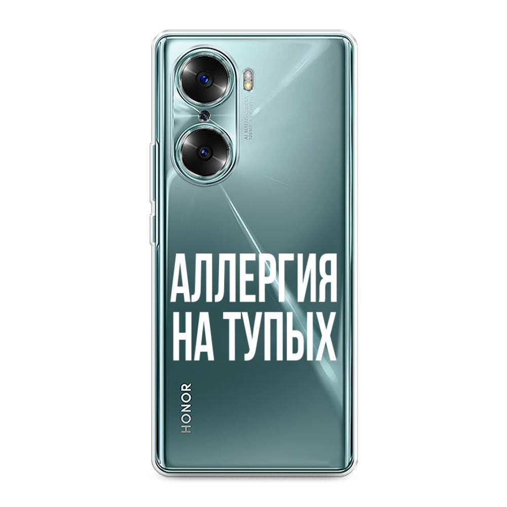 

Чехол Awog на Honor 60 "Аллергия на тупых", Разноцветный, 6106650-6