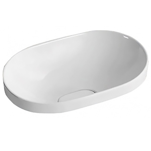 

Раковина CeramaLux 58 5006B Белая, Белый