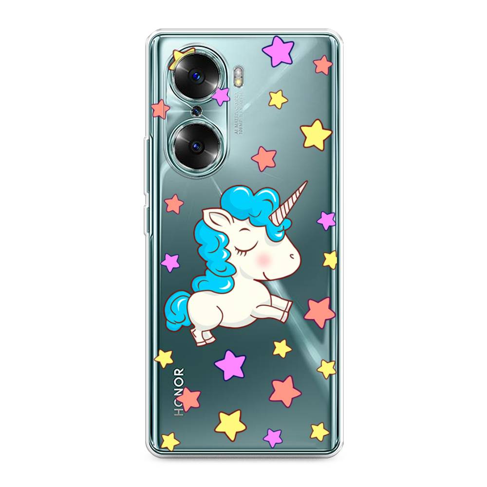 

Чехол Awog на Honor 60 "Звездный единорог", Разноцветный, 6106650-2