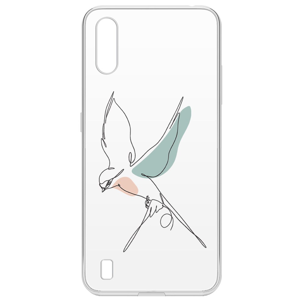 

Чехол-накладка Krutoff Clear Case Полет для Samsung Galaxy M01 (M015)
