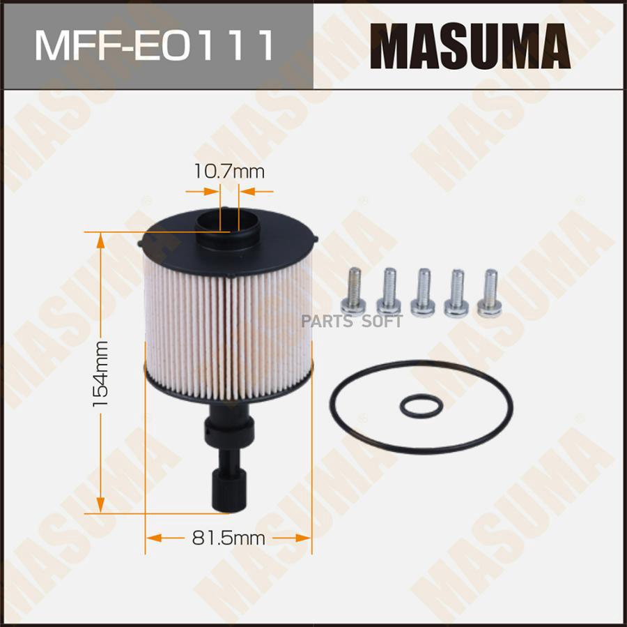 

Фильтр Топливный Masuma Mffe0111 Вставка, Renault Duster I / K9k Masuma арт. MFFE0111