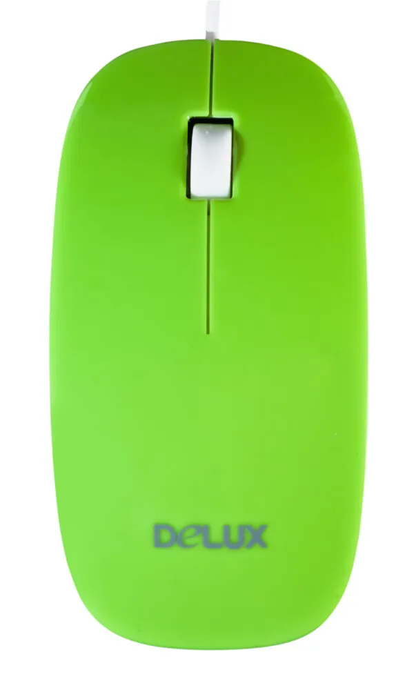 

Мышь Delux DLM-111OUG Green, DLM-111OUG