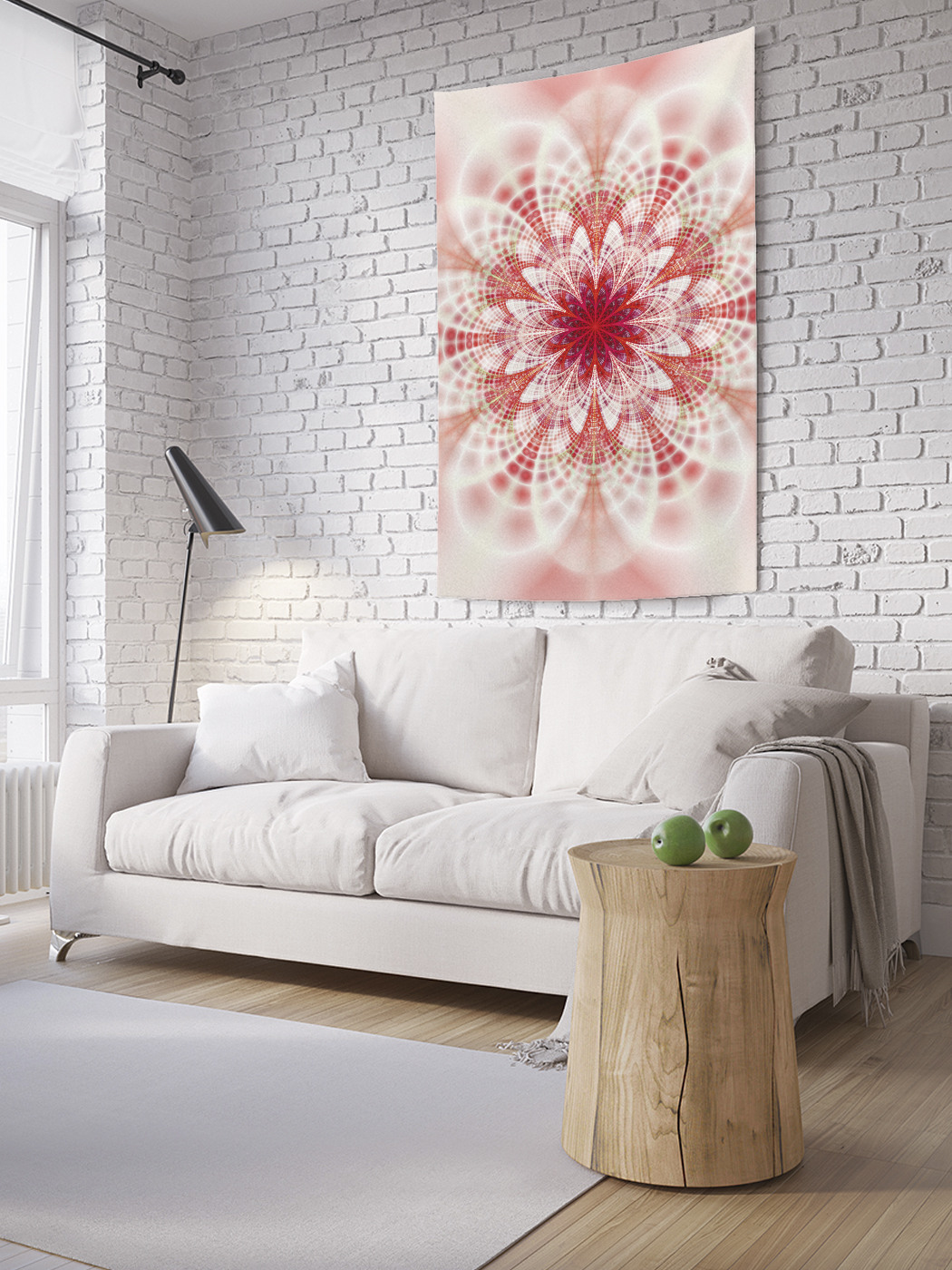 

Вертикальное фотопанно на стену JoyArty Свечение ажура 100x150 см, Свечение ажура