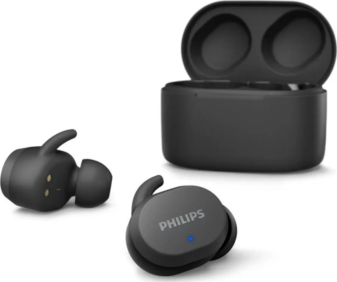 фото Беспроводные наушники philips tat3216bk/00 black