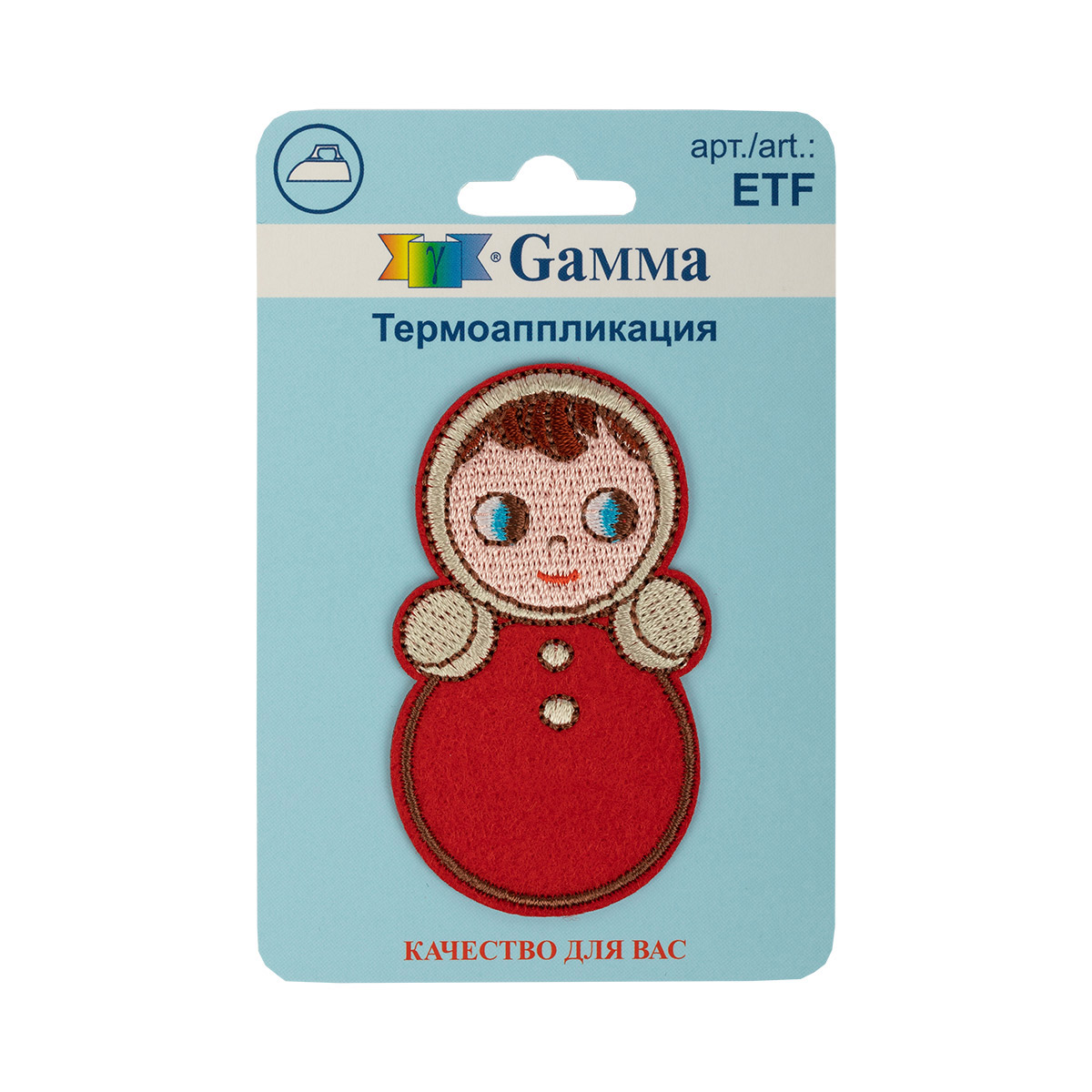 

Gamma №02, 1 шт, 01-234 Неваляшка, 3,7х6,6 см, №02, 1 шт, 01-234 Неваляшка, 3,7х6,6 см