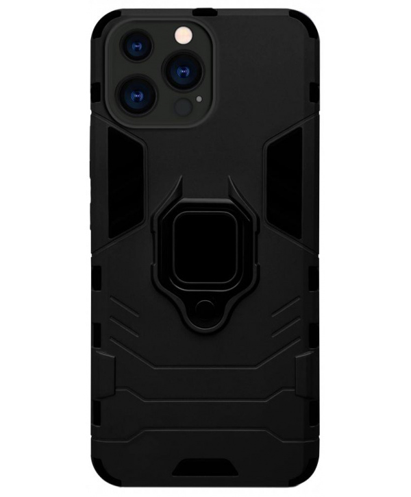 фото Клип-кейс gresso antishock для iphone 13 pro max (черный)