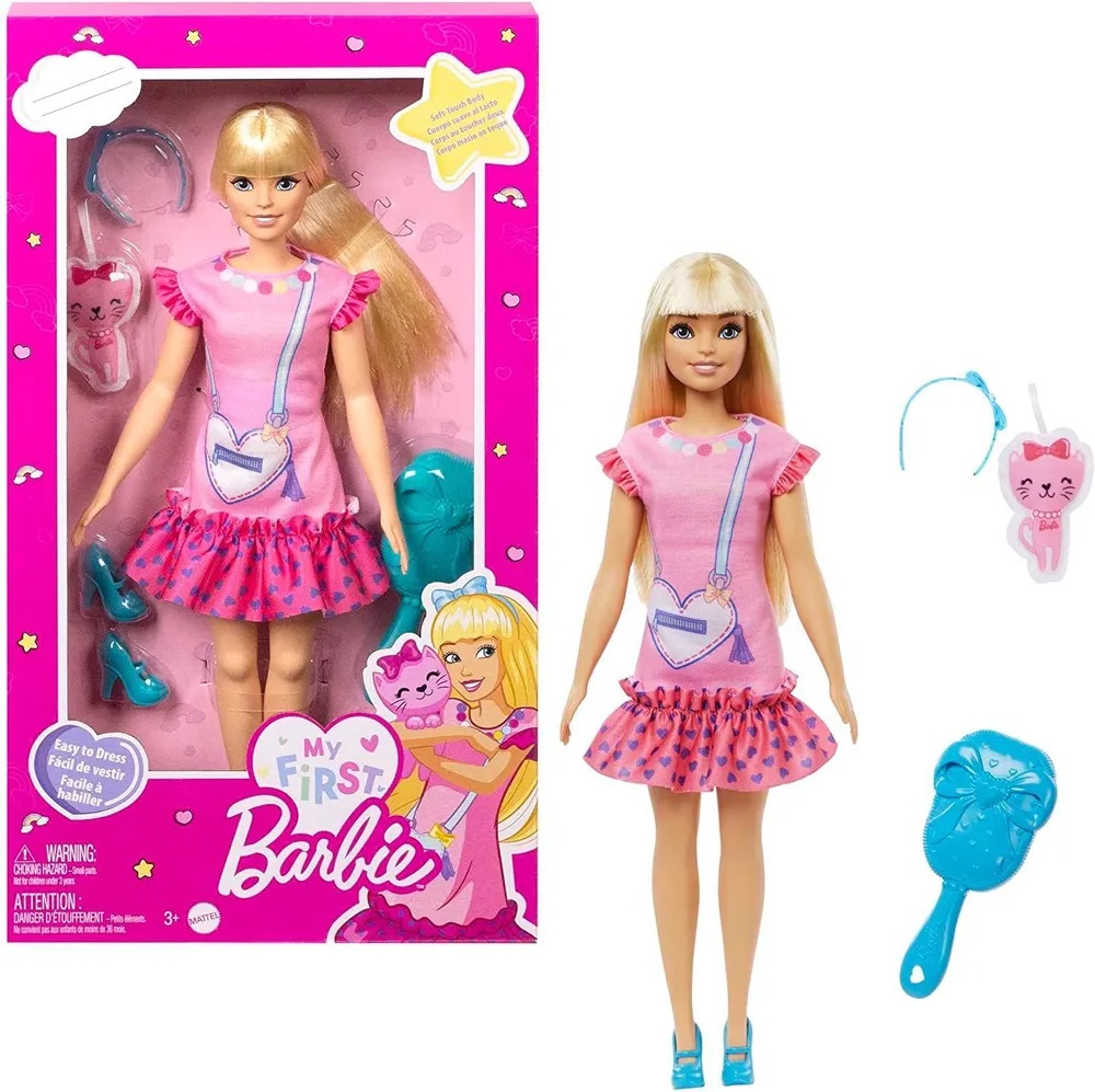 

Кукла Barbie Блондинка с котенком HLL19, HLL19