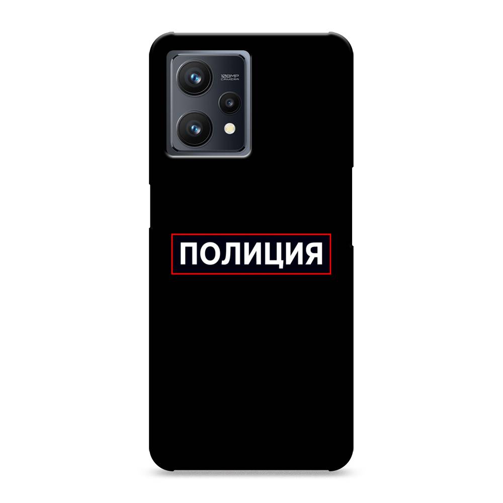 

Пластиковый чехол "Police logo" на Realme 9, 257220-4