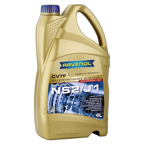 фото Масло трансмиссионное ravenol cvtf ns2/j1 fluid (4л) new