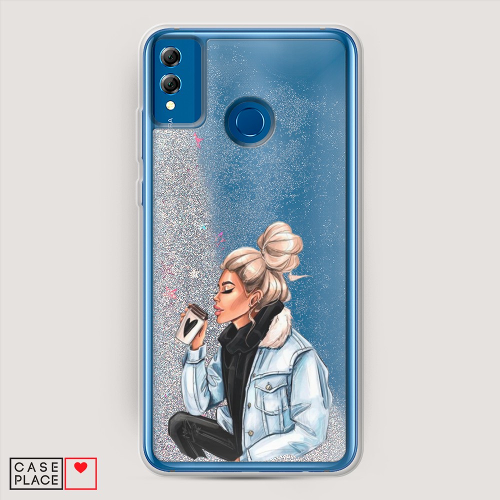 

Чехол Awog на Honor 8x "Cute girl", Разноцветный, 66791-1