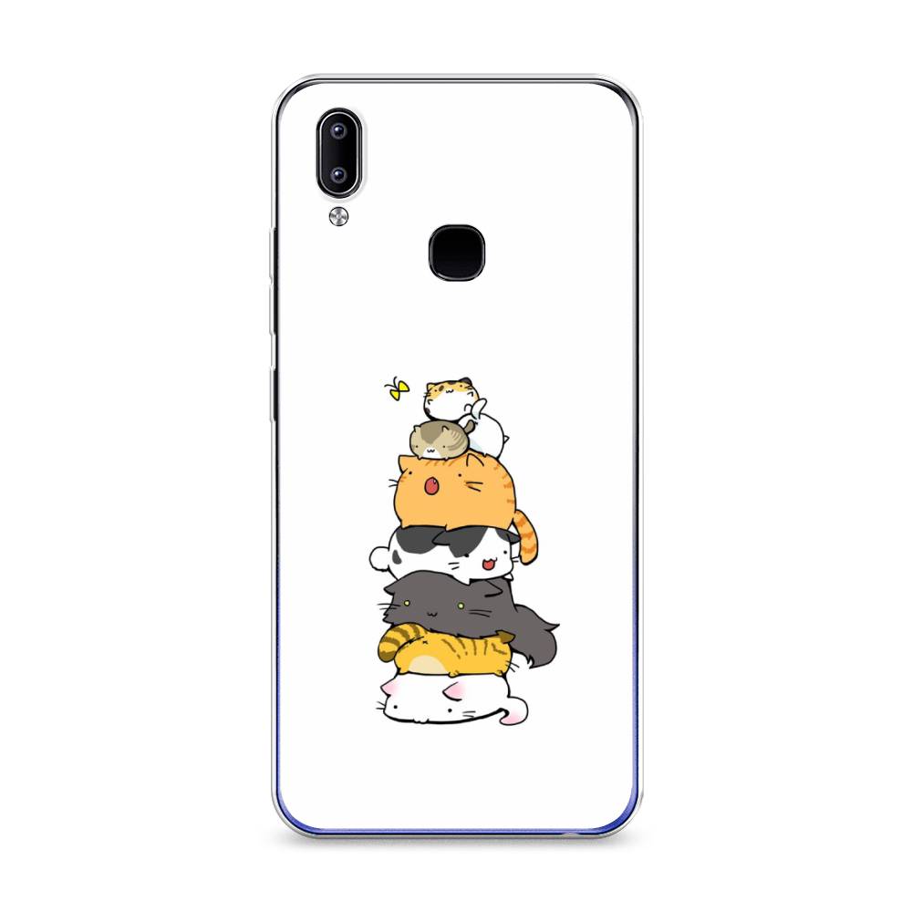 

Чехол Awog на Realme Q3 "Бутерброд из котиков", Разноцветный, 256450-10