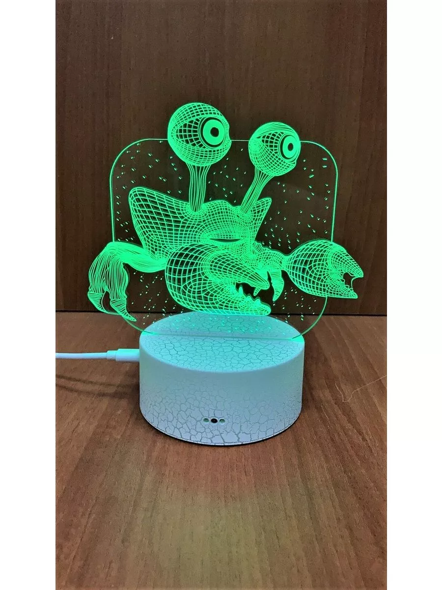 

3D Светильник Рак 89, 03-ва04