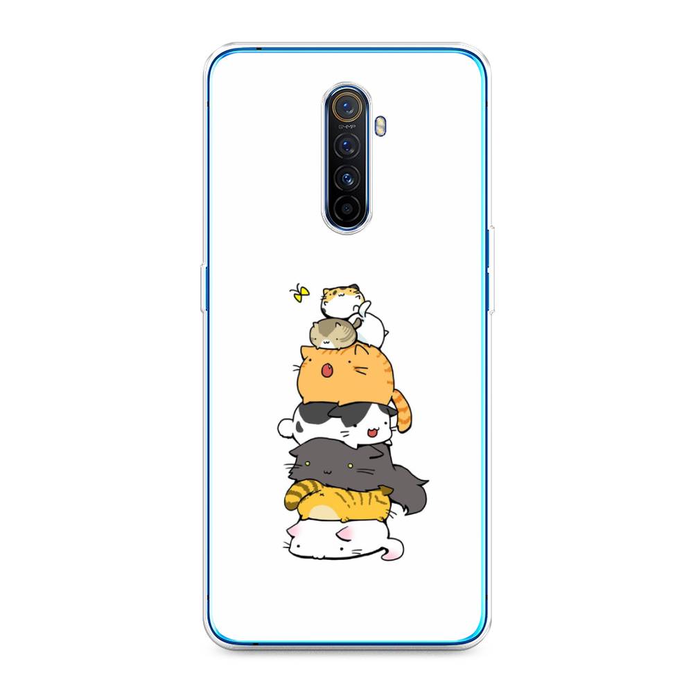 

Чехол Awog на Realme X2 Pro "Бутерброд из котиков", Разноцветный, 251750-10