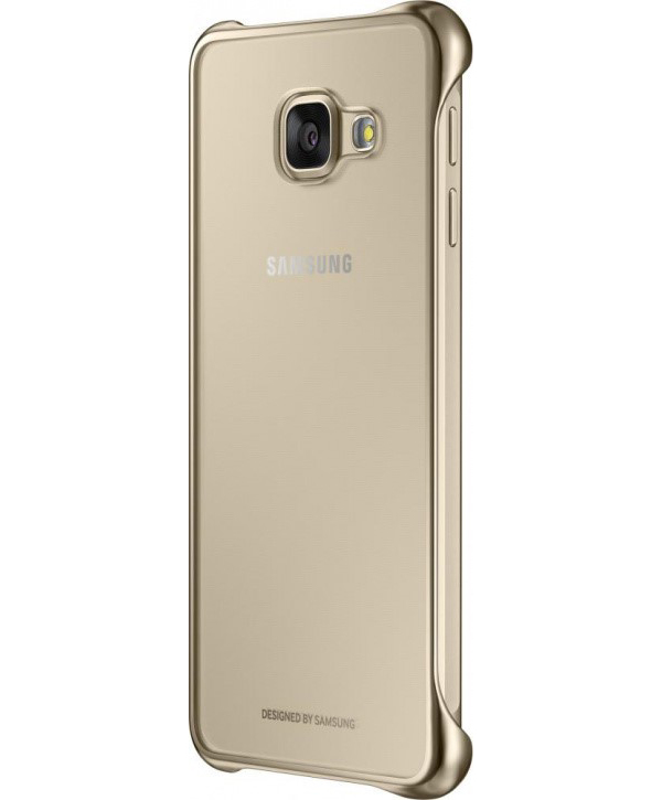 

Клип-кейс Samsung Clear Cover EF-QA310C для Galaxy A3 (2016) (золотистый), Clear Cover EF-QA310C для Galaxy A3 (2016) (золотистый)