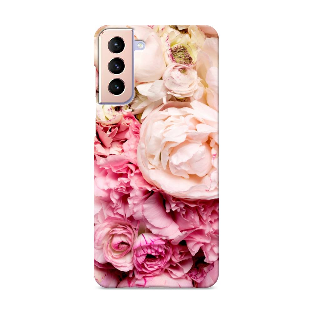 

Пластиковый чехол "Пионы яркие" на Samsung Galaxy S21 +, 2102120-6