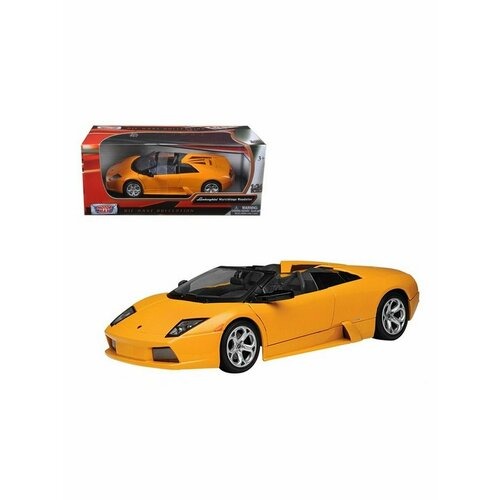 

Машина ЦДМ Игрушки металлическая без механизмов/ 1:18 Lamborghini Murcielago Roadster, Оранжевый, 73169