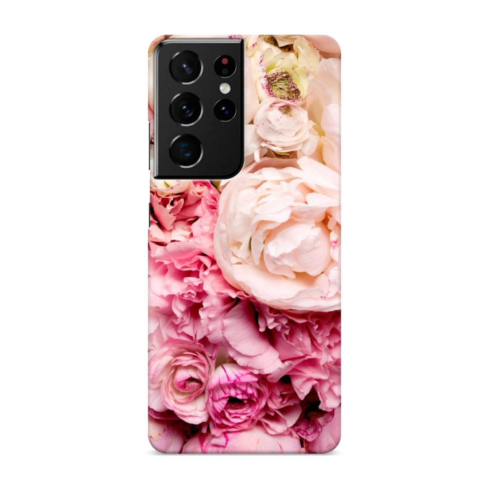 

Пластиковый чехол "Пионы яркие" на Samsung Galaxy S21 Ultra, 2102220-6