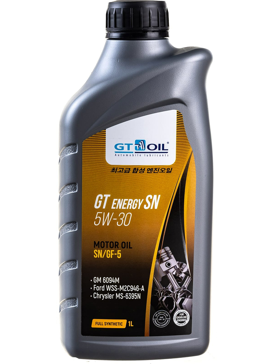 Моторное масло GT OIL Gt Energy Sn Sae 5w30 Api Sn 1л