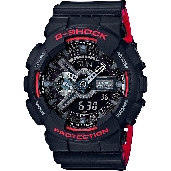 

Наручные часы мужские Casio G-Shock GA-110HR-1ADR, GA-110HR-1ADR