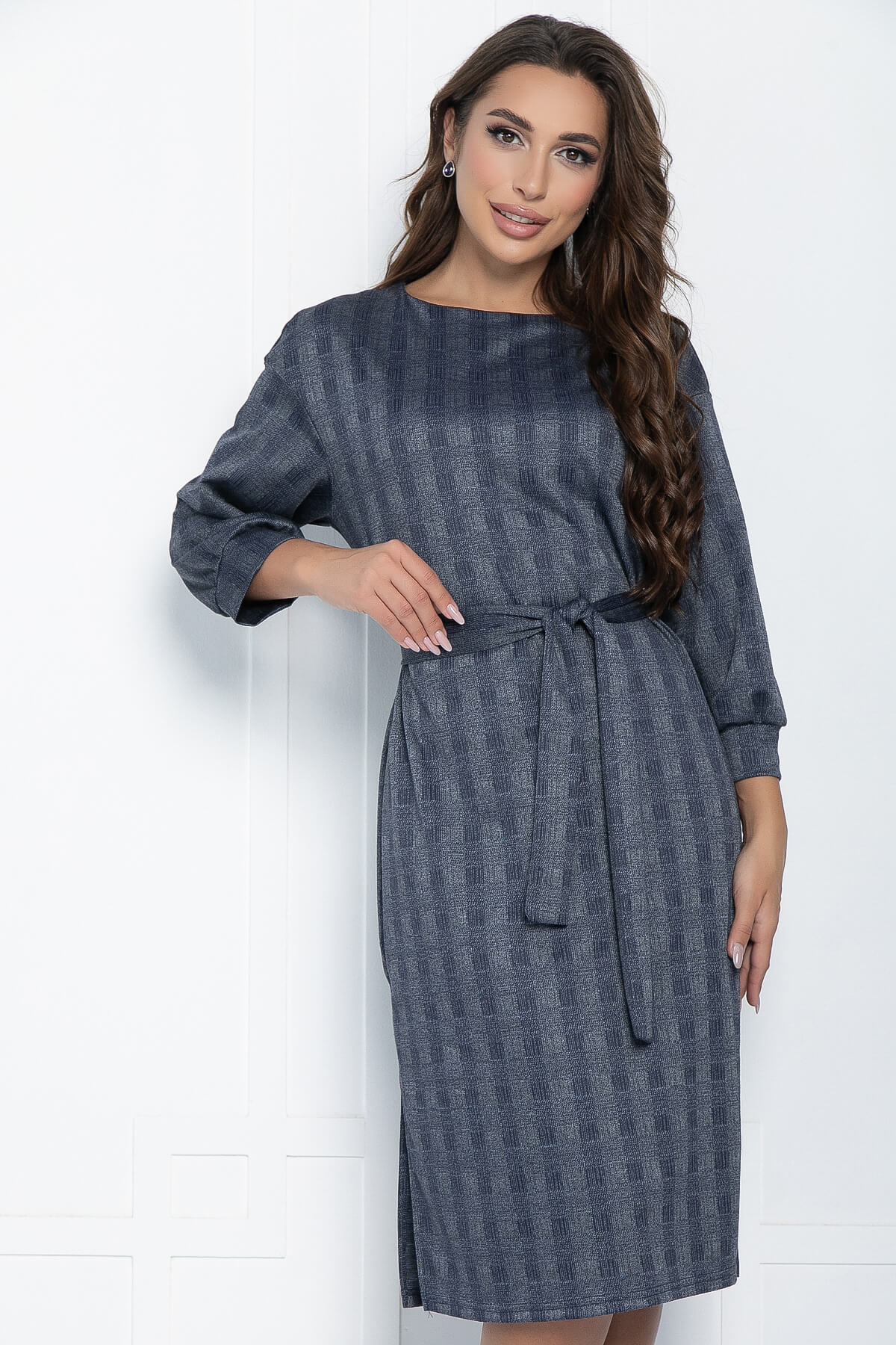 

Платье женское LT Collection Мисс Элегантность синее 54 RU, Синий, Мисс Элегантность