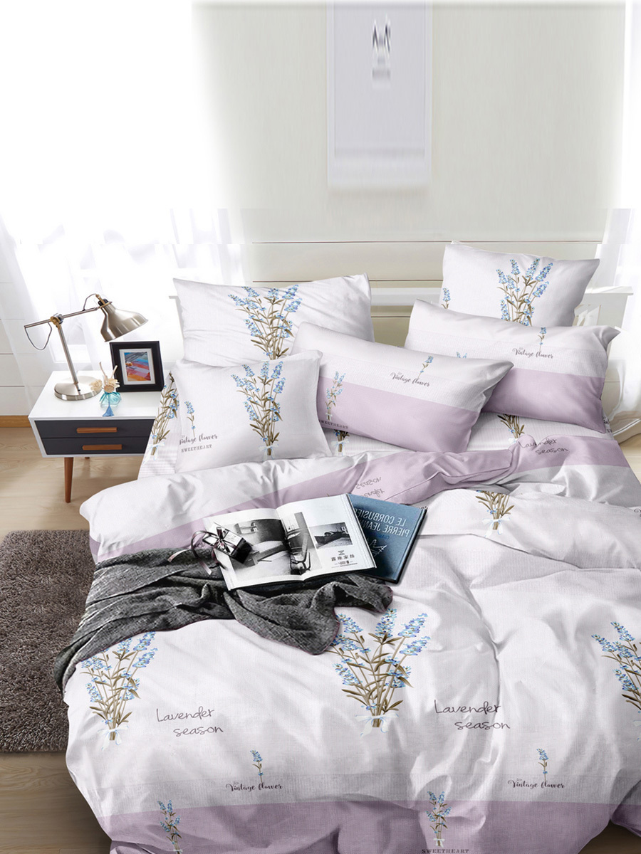 

Простынь Simple House Lavender 200х215 см