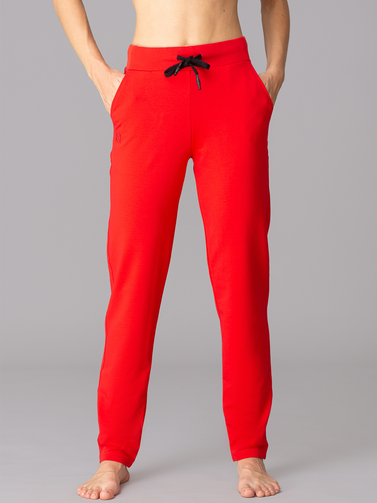 Брюки Oxouno OXO 2384-485 спортивные брюки размер XL, красный (Красный)