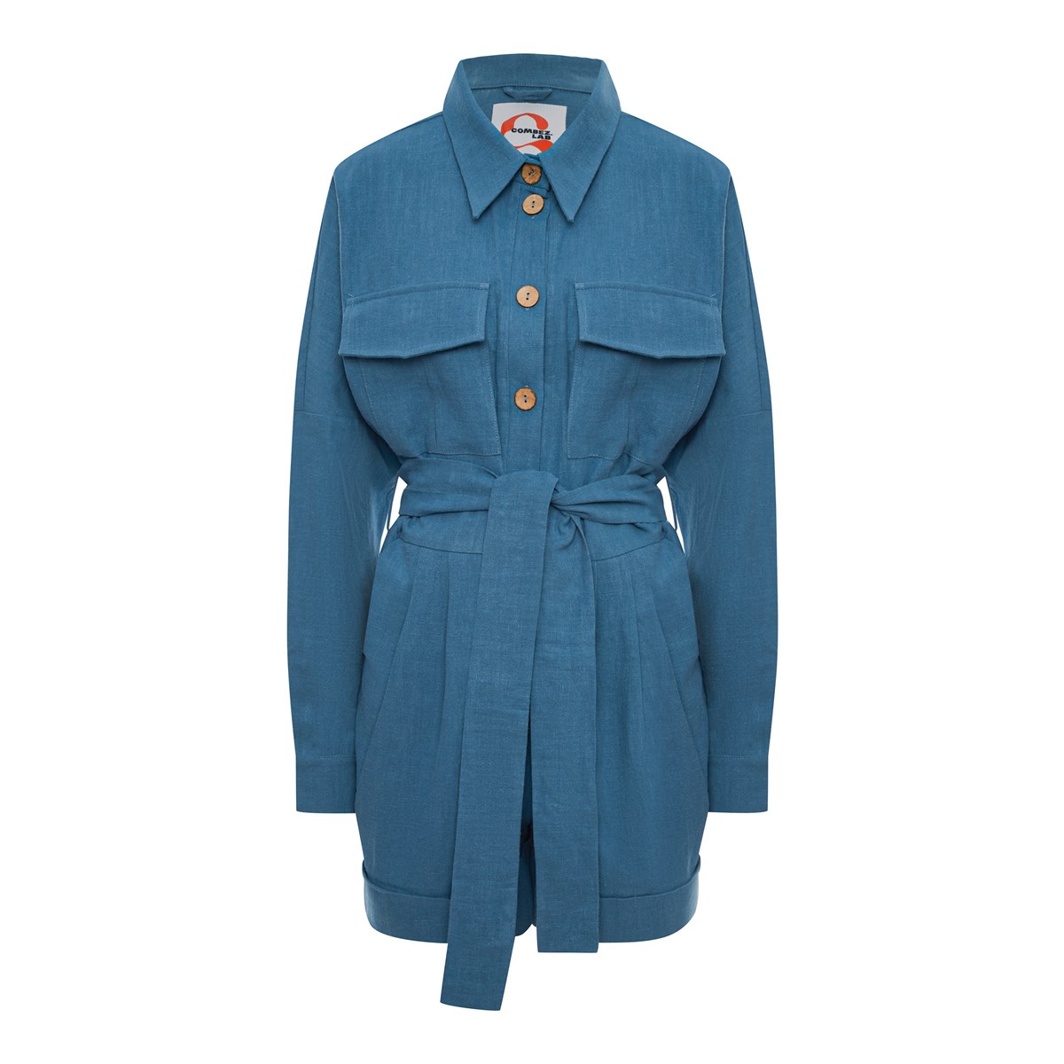 

Комбинезон женский Combez.Lab 56258 голубой S/M, 56258