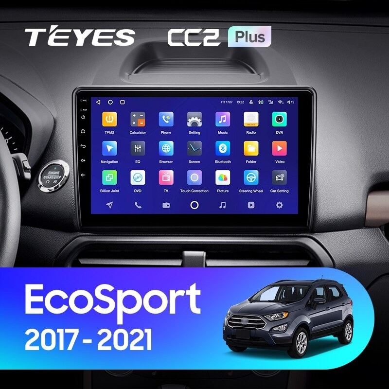 

Штатная магнитола Teyes CC2 Plus 4/32 Ford EcoSport (2017-2021), CC2 Plus