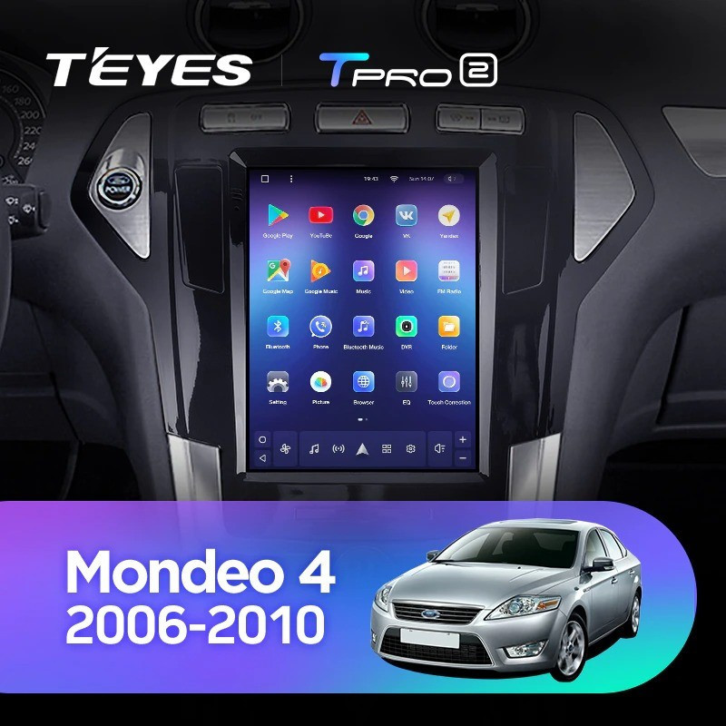 

Штатная магнитола Tesla style Teyes TPRO 2 4/32 Ford Mondeo 4 2006-2010, TPRO2