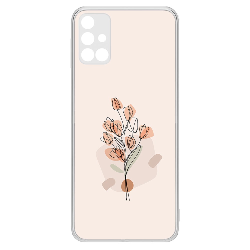 

Чехол-накладка Krutoff Clear Case Букет тюльпанов для Samsung Galaxy M31s (M317)