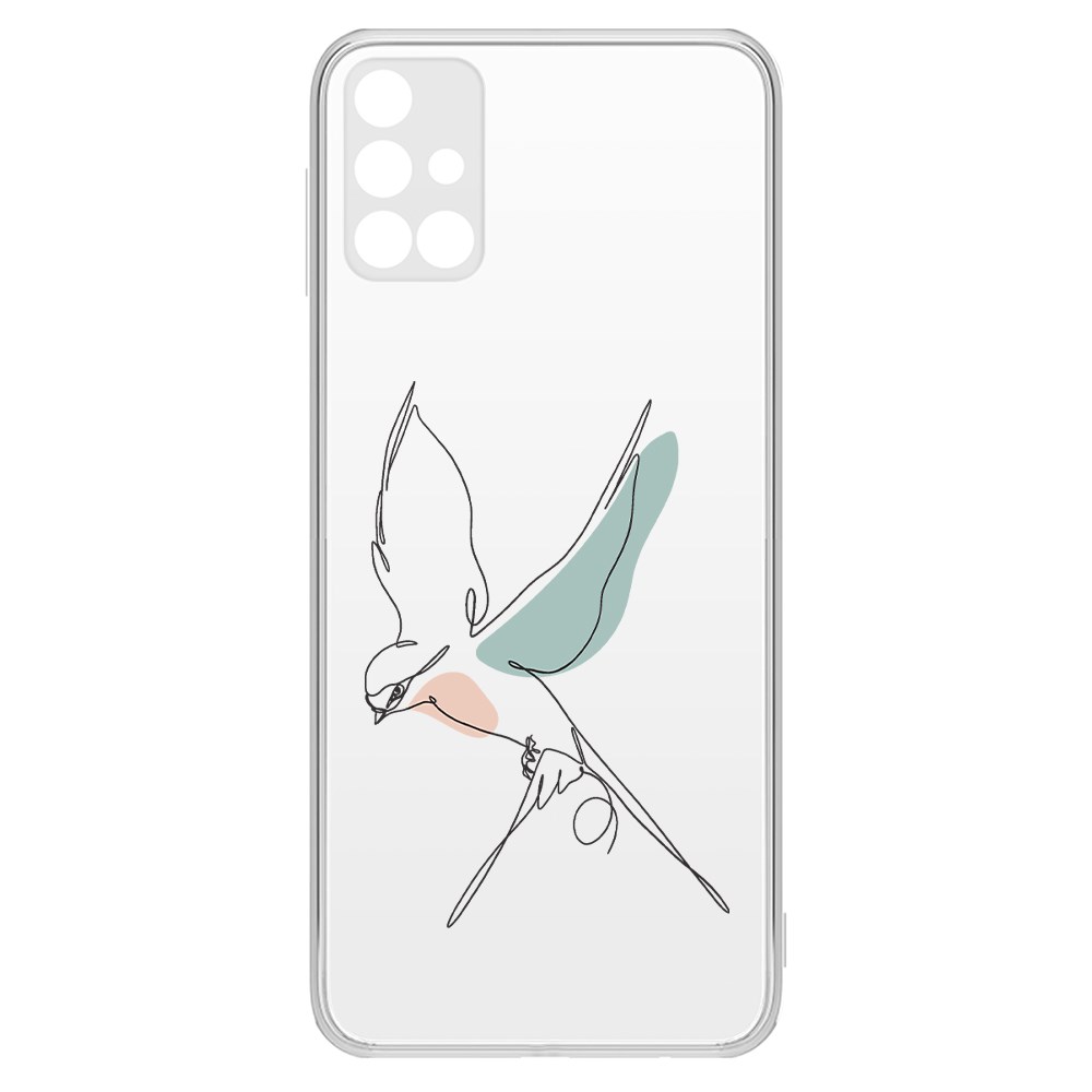 

Чехол-накладка Krutoff Clear Case Полет для Samsung Galaxy M31s (M317)