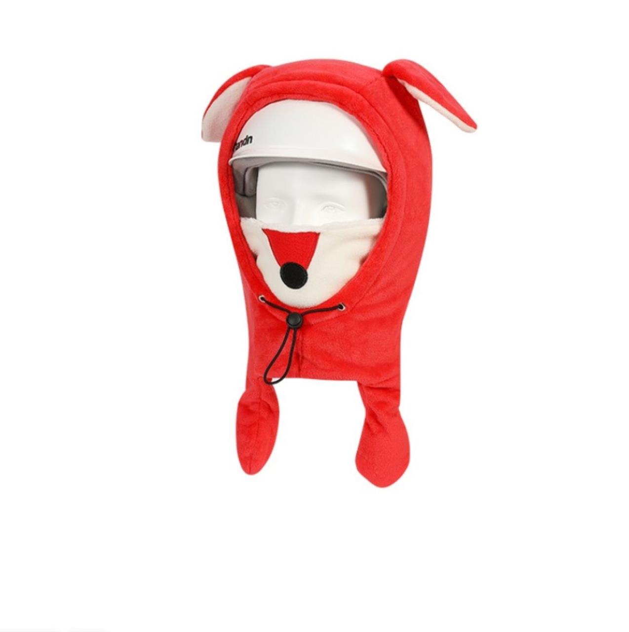 

Горнолыжная балаклава Nandn NK19 Красная лиса, Красный, NK19