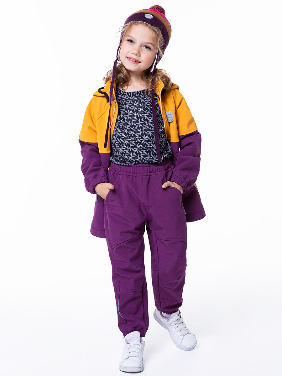 

Брюки детские NIKASTYLE 2л9424, виноград, 98, Бордовый, 2л9424