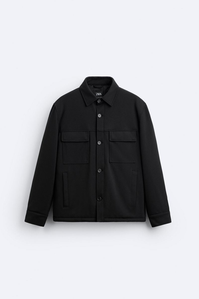 

Куртка мужская ZARA 03918500 черная S, Черный, 03918500